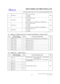 W83195WG-301 Datasheet Page 14