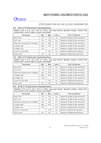 W83195WG-382 Datasheet Page 23