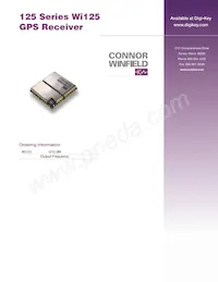 WI125 Datasheet Pagina 18