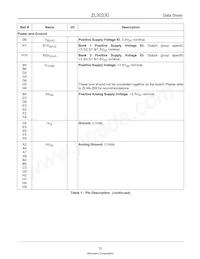 ZL30230GGG20038 Datasheet Pagina 12