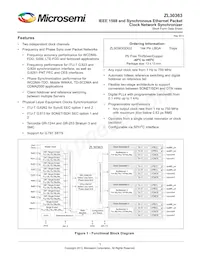 ZL30363GDG2003Y Datasheet Cover