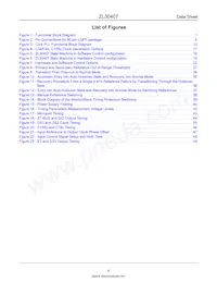 ZL30407QCG1 Datasheet Pagina 4