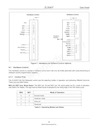 ZL30407QCG1 Datasheet Page 22