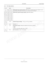 ZL40226LDF1 Datasheet Pagina 5