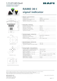 1.11.071.001/0550 Datasheet Copertura