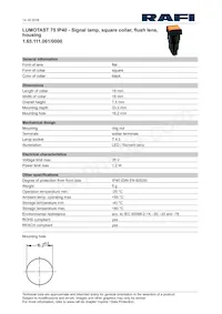 1.65111.0610000 Datasheet Cover