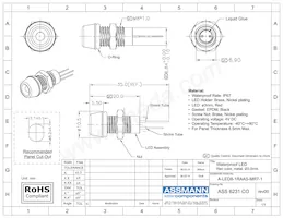 A-LED8-1RAAS-MR7-1 Datasheet Cover