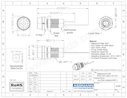 A-LED8-1WAAS-PR7-1-R Datasheet Cover
