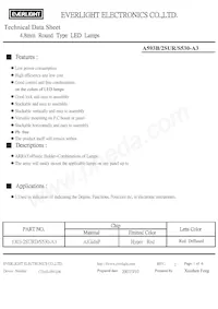 A593B/2SUR/S530-A3 Datasheet Cover