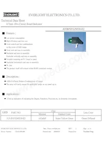 A93B/SYG/S530-E2 Datenblatt Cover