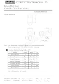 A93B/SYG/S530-E2 Datasheet Page 2