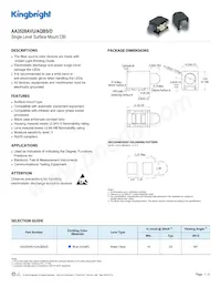 AA3528AVU/AQBS/D Datasheet Cover