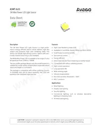 ASMT-JN33-NVW01 Datasheet Cover