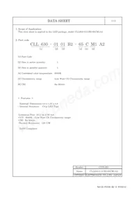 CLL630-0101B2-65CM1A2 Datasheet Page 2