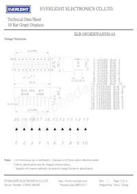 ELB-1001SDRWA/S530-A3 Datasheet Page 2