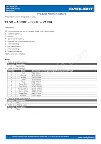 ELSH-Q91L1-0LPNM-CB4B6 Datasheet Page 3