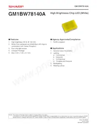 GM1BW78140A Datasheet Cover
