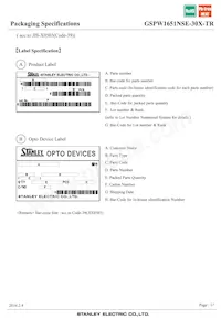 GSPW1651NSE-30X-TR Datenblatt Seite 17