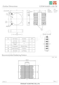 GTEW1646JTE-50X-TR Datasheet Page 2