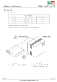 GTEW1656JTE-30Z-TR Datenblatt Seite 17