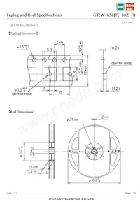 GTEW1656JTE-30Z-TR Datenblatt Seite 20