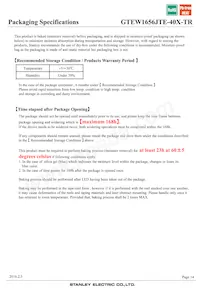 GTEW1656JTE-40X-TR Datasheet Page 14