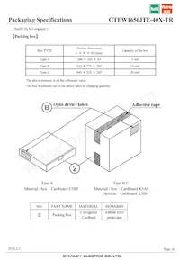 GTEW1656JTE-40X-TR Datasheet Pagina 16