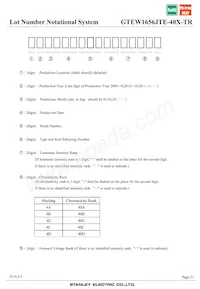 GTEW1656JTE-40X-TR Datasheet Page 21