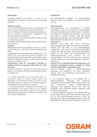 GW CSHPM1.EM-KTLP-XX58-1 Datasheet Page 23