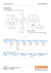 GW CSSRM1.CC-LUMQ-5R8T-1-700-R18 Datasheet Pagina 21