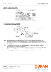 GW CSSRM1.CC-LUMQ-5R8T-1-700-R18 Datasheet Pagina 22