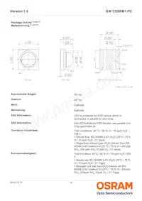 GW CSSRM1.PC-MFNQ-5H7I-1-700-R18 Datasheet Page 15
