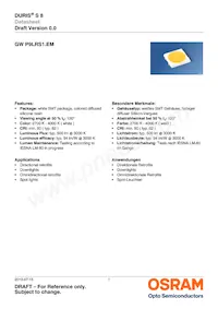 GW P9LRS1.EM-PQPS-40S3 Datasheet Cover