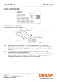 GW PSLLS1.EC-HPHR-5L7N-1 Datasheet Page 20