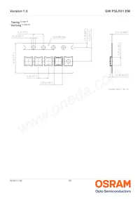 GW PSLR31.EM-LQ-A232-1-150-R18 Datasheet Pagina 20