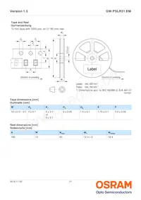 GW PSLR31.EM-LQ-A232-1-150-R18 Datasheet Pagina 21