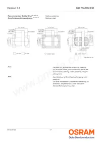 GW PSLR32.EM-JQJS-XX52-1-120-R18數據表 頁面 17