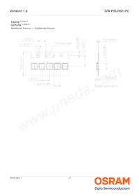 GW PSLRS1.PC-LRLT-5H7I-1-150-R18-SS1 Datasheet Pagina 17