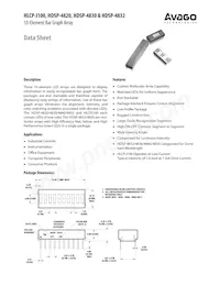 HDSP-4830-HH000 Datasheet Cover