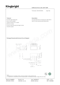 KB-A100SURKW Datasheet Cover