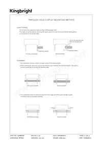 KB-D100SURKW 데이터 시트 페이지 5