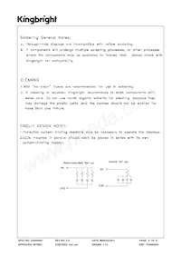 KB-F100SRW Datasheet Page 6