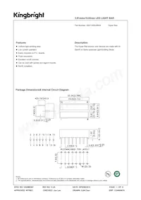 KB-F100SURKW Datasheet Cover