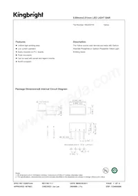 KB2400YW 데이터 시트 표지