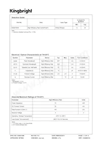 KB2670EW 데이터 시트 페이지 2