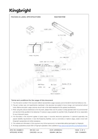 KB2700SYKW Datasheet Pagina 4