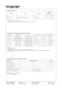 KB2735SYKW Datasheet Page 2