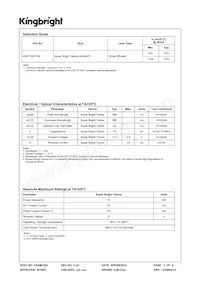 KB2755SYKW Datasheet Page 2