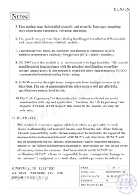 LA002-012A9BDN Datasheet Pagina 8