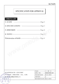 LA004-011A99DN Datasheet Pagina 2